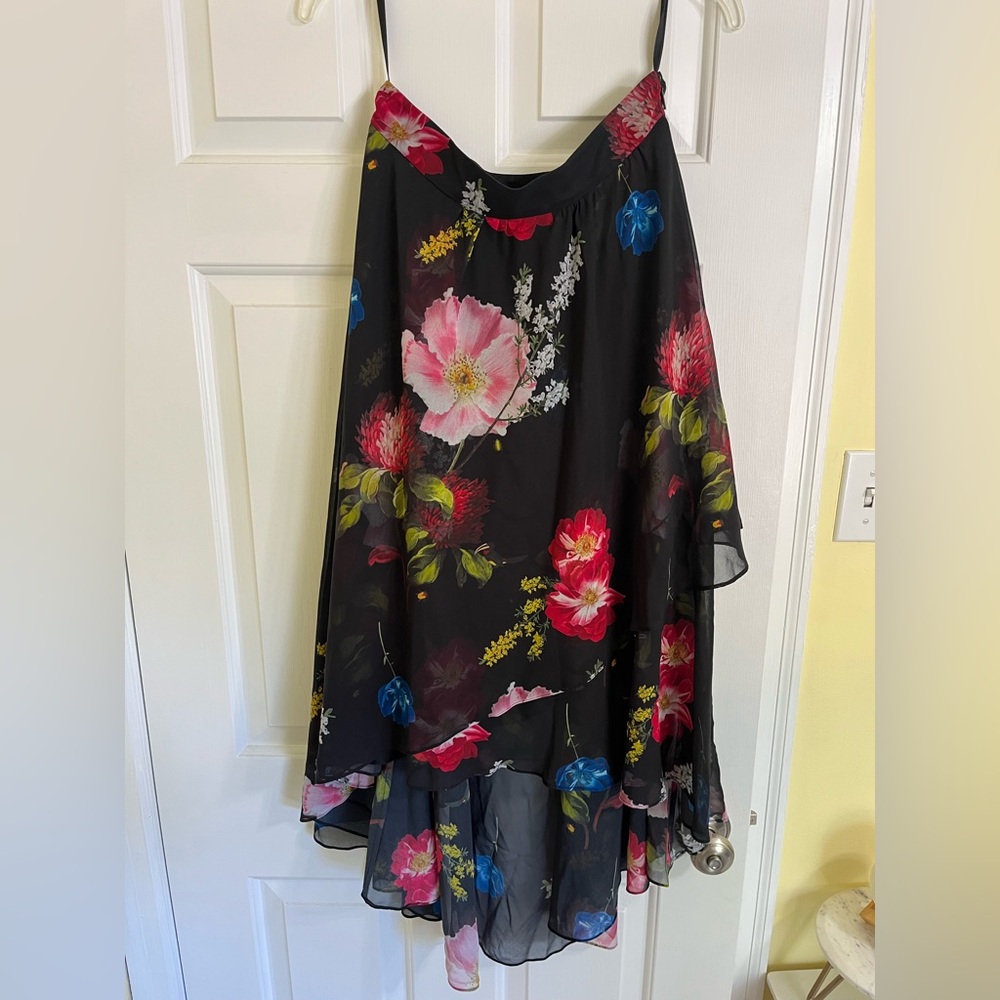 Ted Baker Ritta Berry Sundae Ruffle skirt